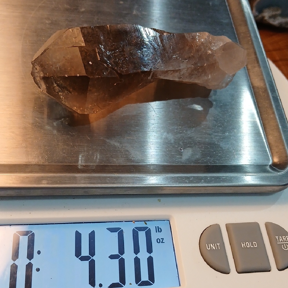 Natural Smokey  Quartz Point